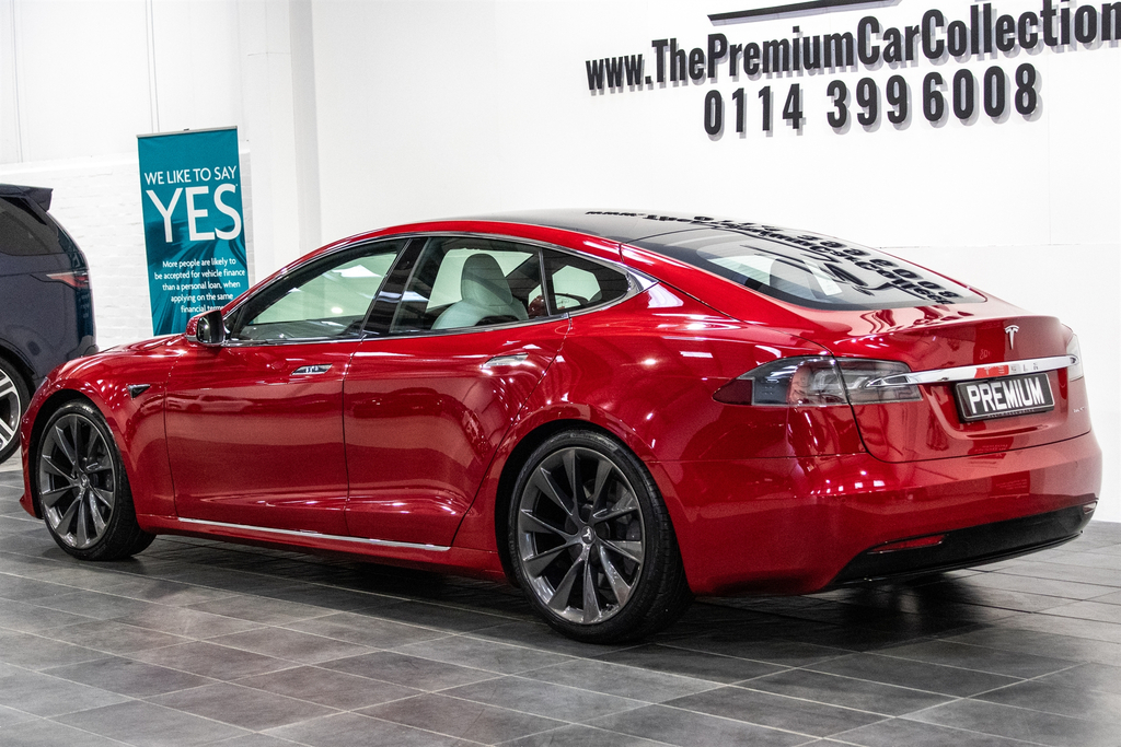Tesla Model S Long Range Awd Red #2