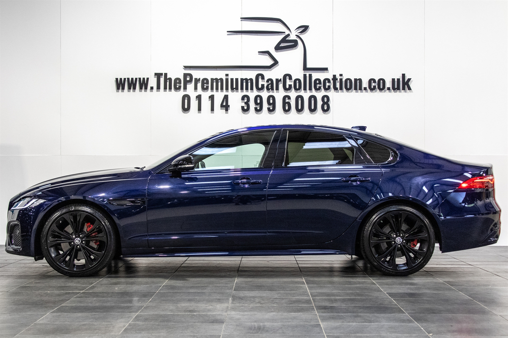 Jaguar XF R-dynamic Se Black Blue #3