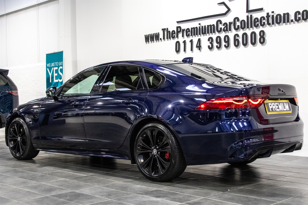 Jaguar XF R-dynamic Se Black Blue #4
