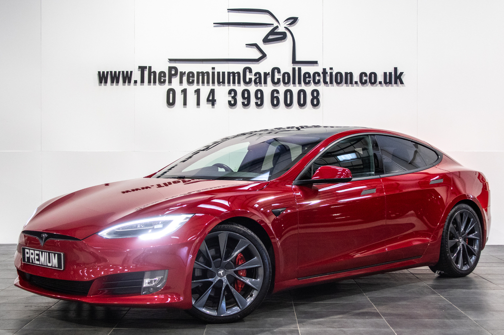 Tesla Model S Performance Ludicrous Awd Red
