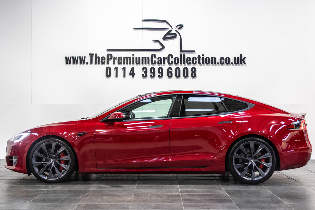 Tesla Model S Performance Ludicrous Awd Red #4