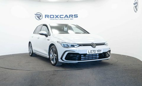 Volkswagen Golf Hatchback LO70YRY White