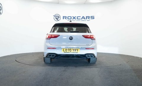 Volkswagen Golf Hatchback LO70YRY White #6