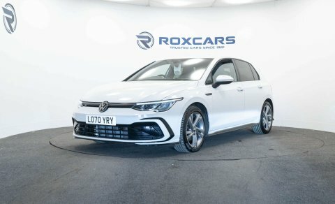 Volkswagen Golf Hatchback LO70YRY White #3