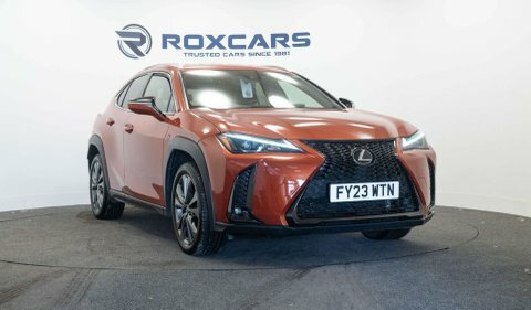 Lexus UX Suv Orange