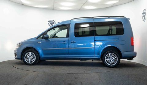 Volkswagen Caddy Maxi Life 2.0 Tdi Dsg White #4