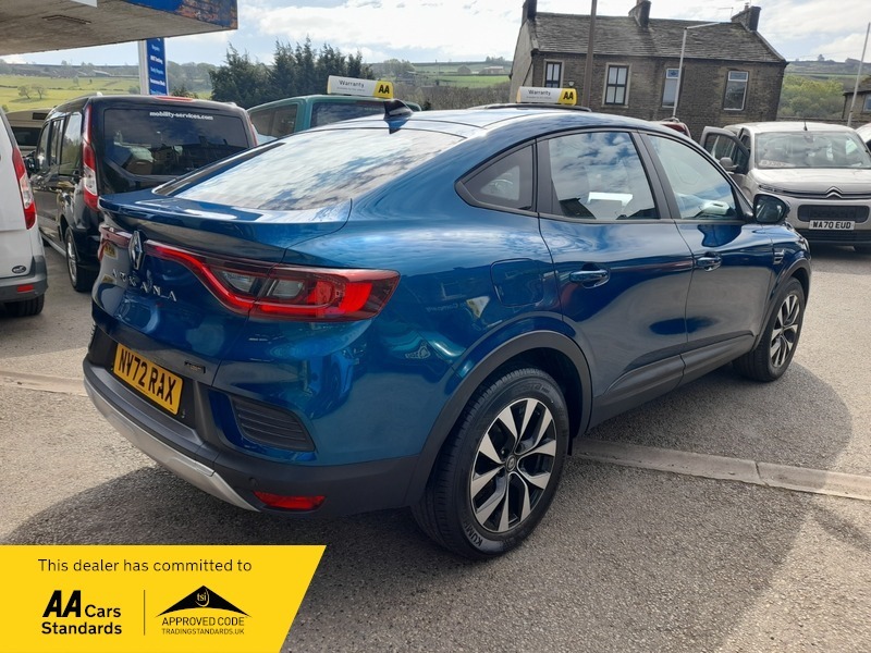 Renault Arkana Evolution 1.6 E-tech Blue #4