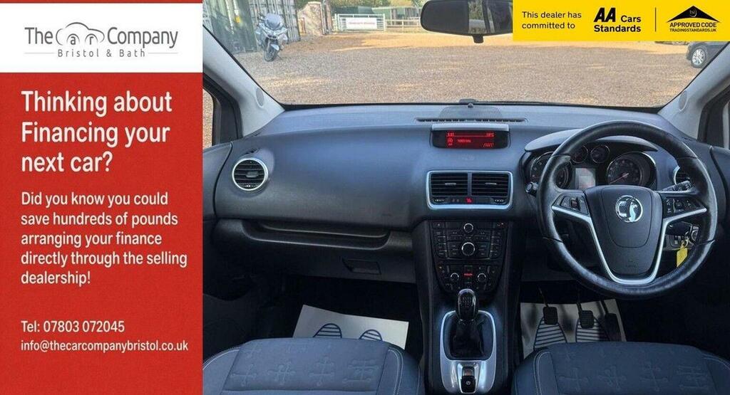 Vauxhall Meriva Mpv 1.4I Tech Line Euro 6 201565 White