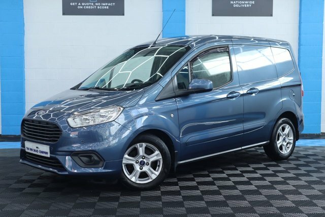 Ford Transit Courier Mpv Blue #5