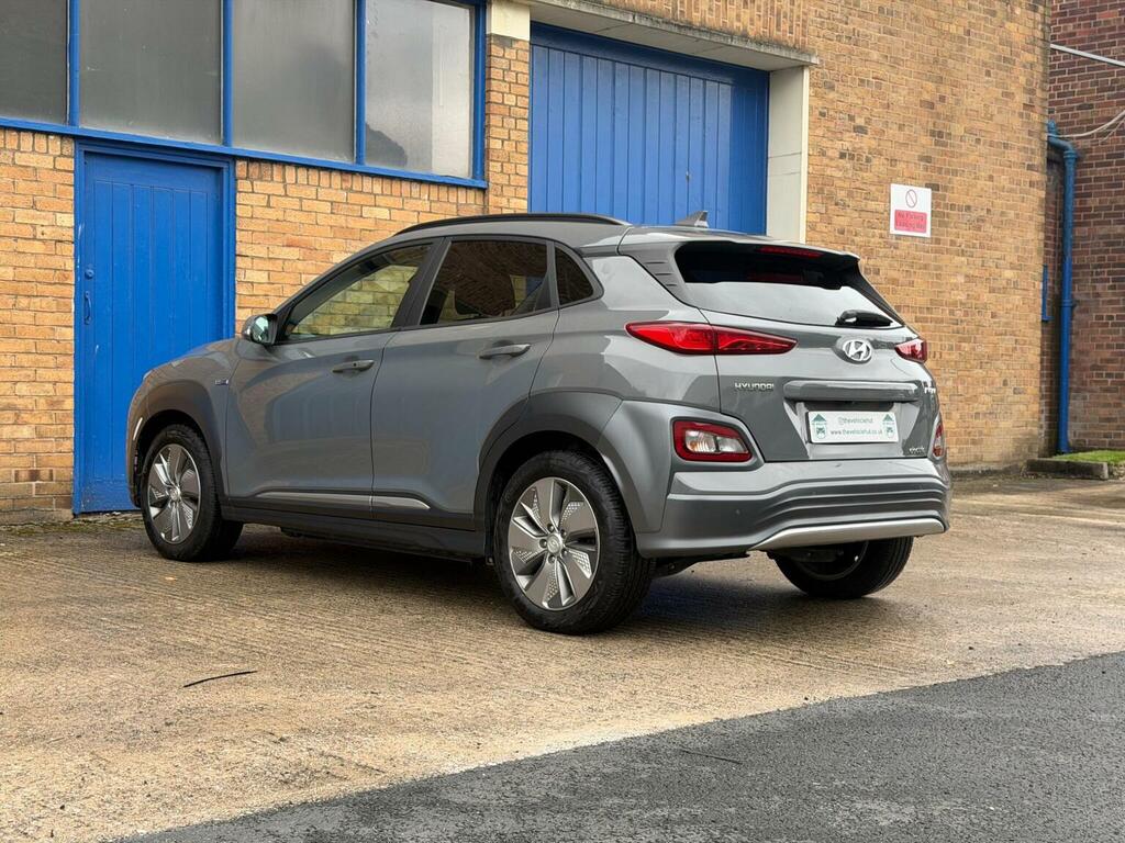 Hyundai Kona Suv 64Kwh Premium Se 7Kw Charger 2020 Grey #4