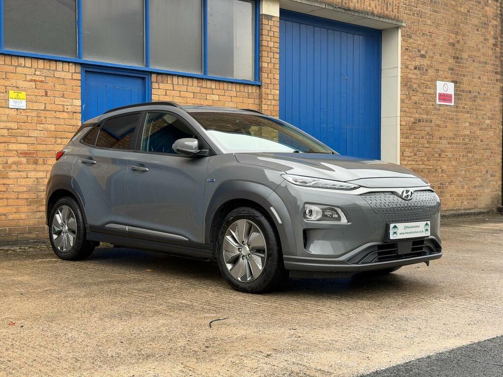 Hyundai Kona Suv 64Kwh Premium Se 7Kw Charger 2020 Grey