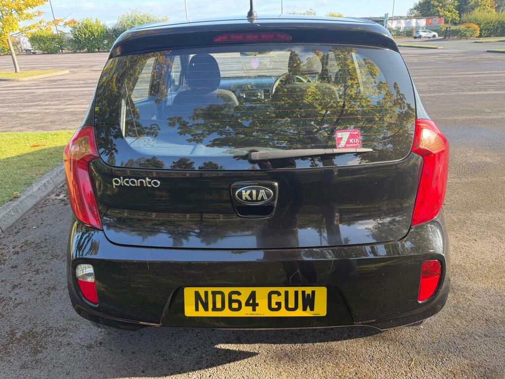 Kia Picanto 1.0 1 Air Euro 5 Black #6