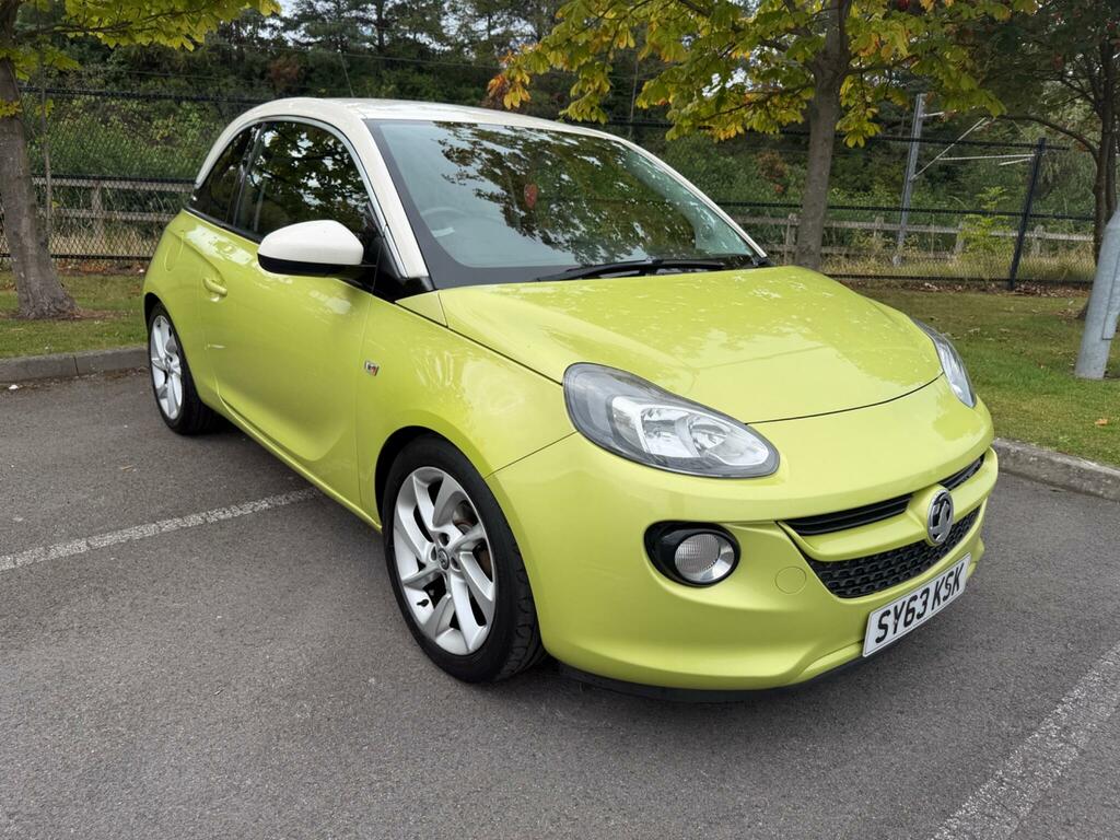 Vauxhall Adam 1.2 16V Slam Euro 5 Yellow