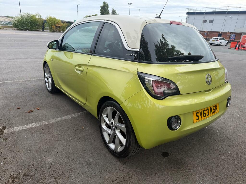 Vauxhall Adam 1.2 16V Slam Euro 5 Yellow #4