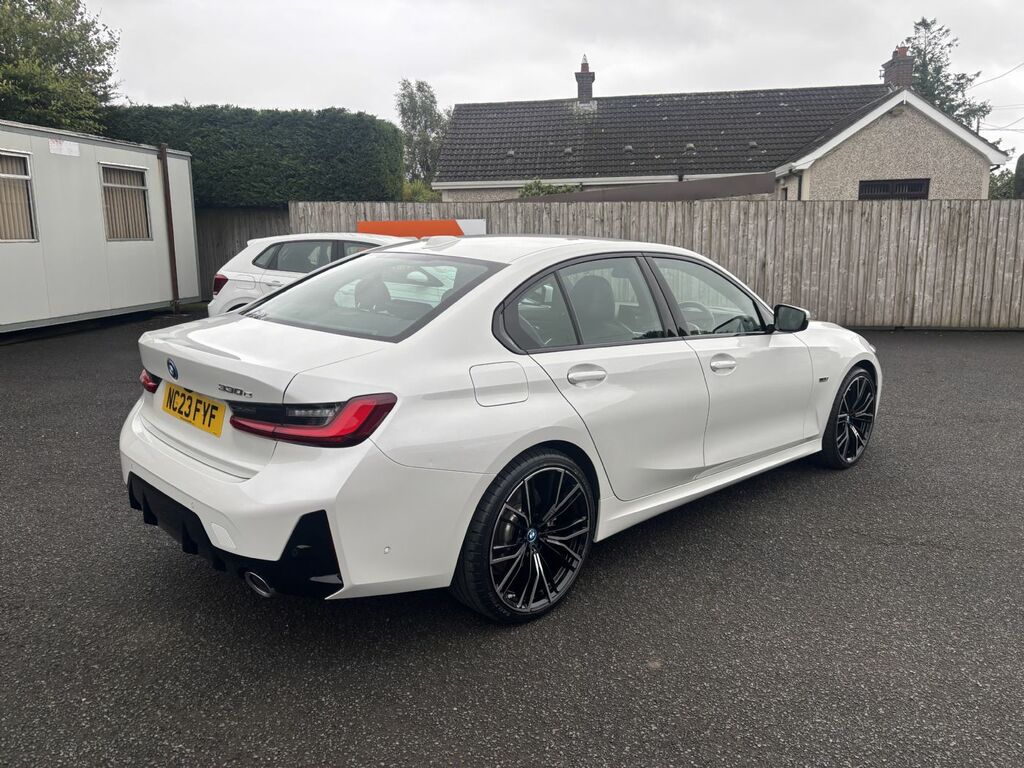 BMW 3 Series 330E M Sport Step White #3