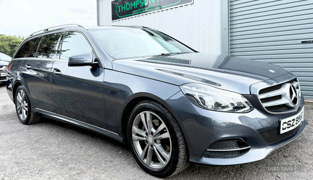 Mercedes-Benz E Class E220 Bluetec Se 7G-tronic Grey #2