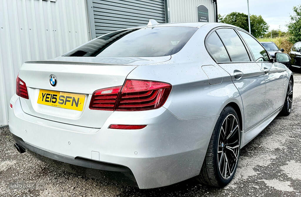 BMW 5 Series 520D 190 M Sport Step Silver #3
