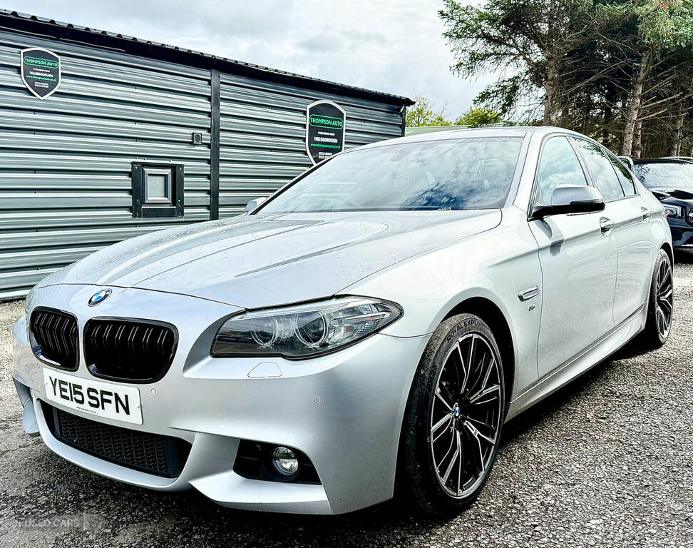 BMW 5 Series 520D 190 M Sport Step Silver #5