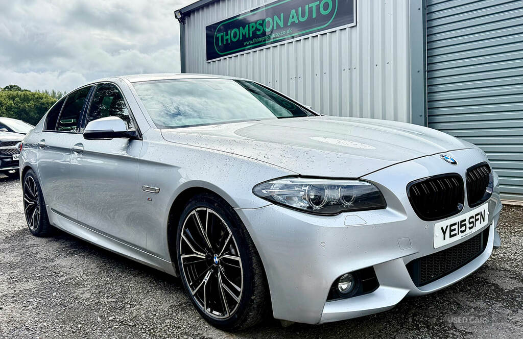 BMW 5 Series 520D 190 M Sport Step Silver