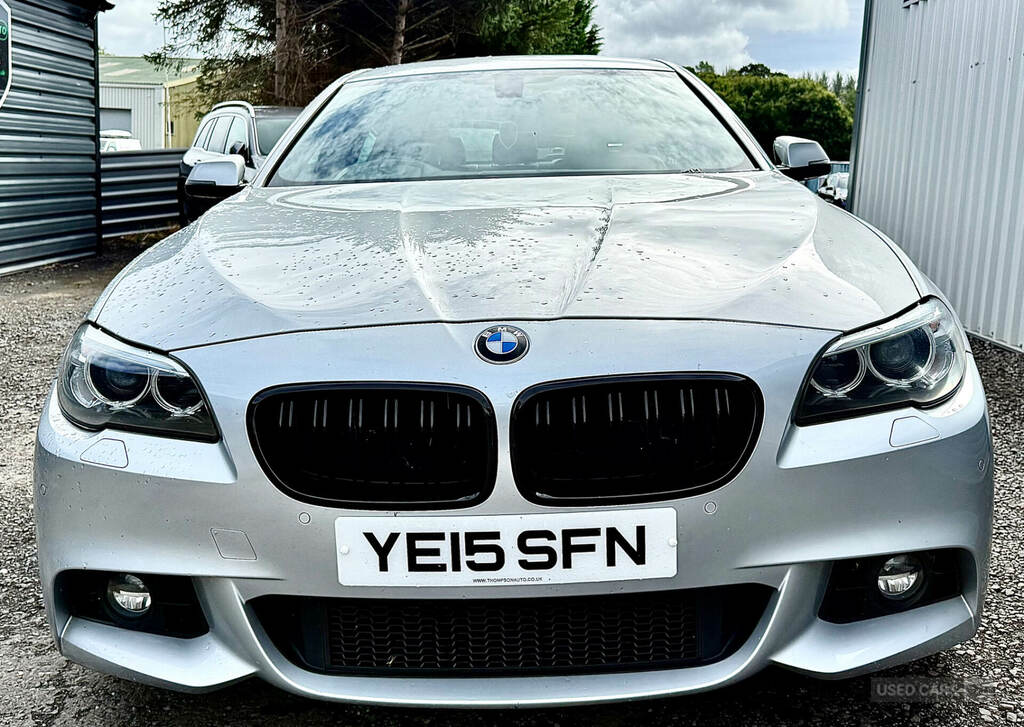 BMW 5 Series 520D 190 M Sport Step Silver #6