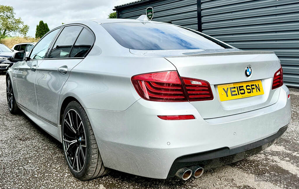 BMW 5 Series 520D 190 M Sport Step Silver #4