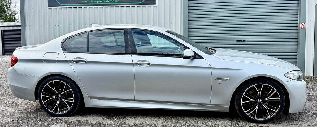 BMW 5 Series 520D 190 M Sport Step Silver #2
