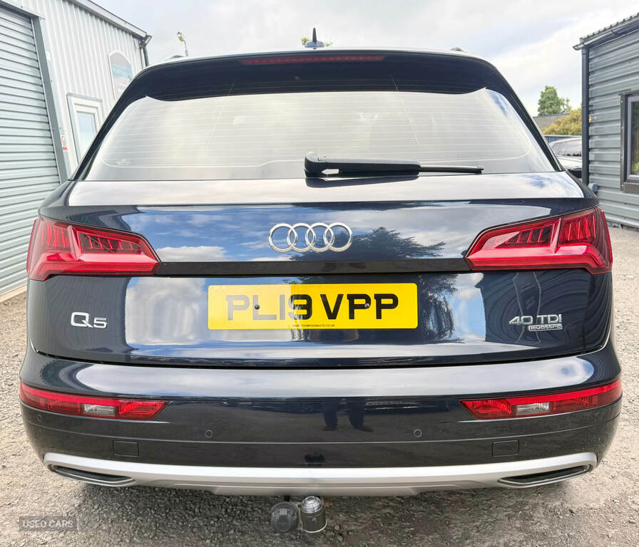 Audi Q5 40 Tdi Quattro Sport S Tronic Blue #4
