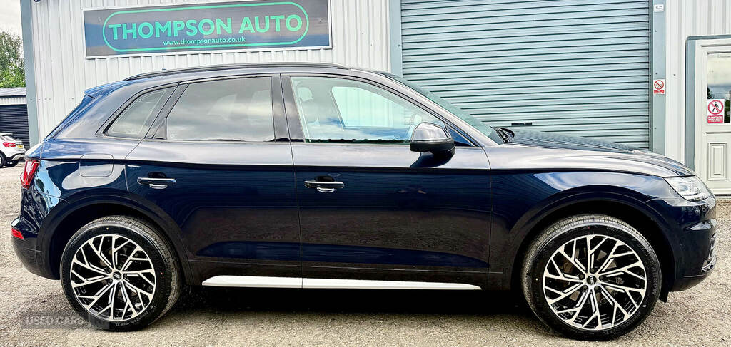 Audi Q5 40 Tdi Quattro Sport S Tronic Blue #2