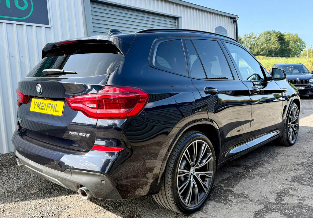 BMW X3 Xdrive20d Mht M Sport Step Black #4