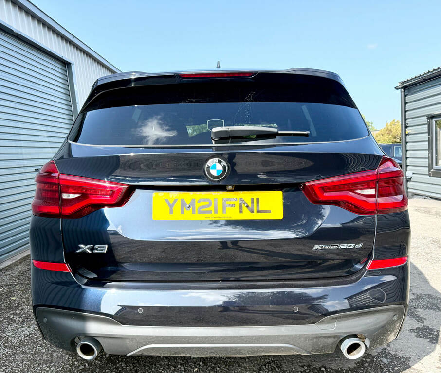 BMW X3 Xdrive20d Mht M Sport Step Black #5
