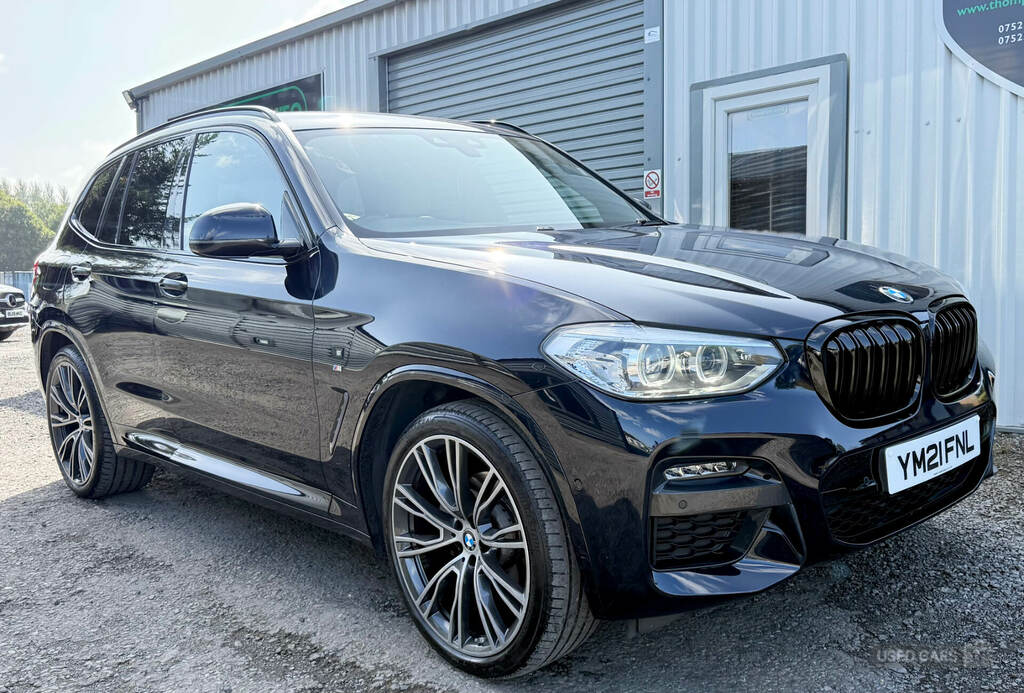 BMW X3 Xdrive20d Mht M Sport Step Black
