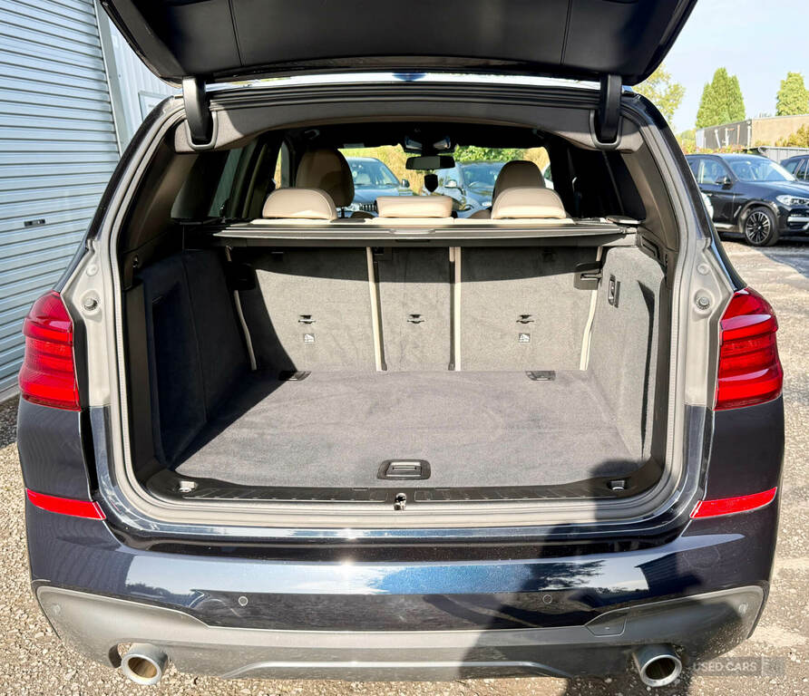 BMW X3 Xdrive20d Mht M Sport Step Black #6