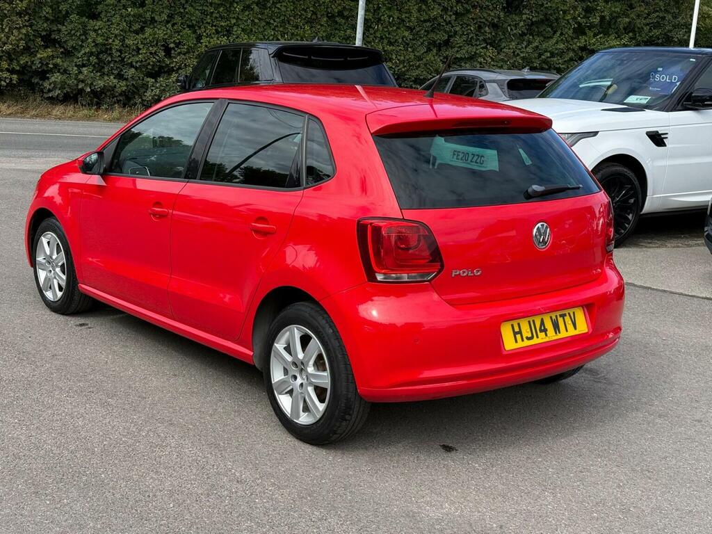 Volkswagen Polo 1.2 Match Edition Euro 5 Red #5