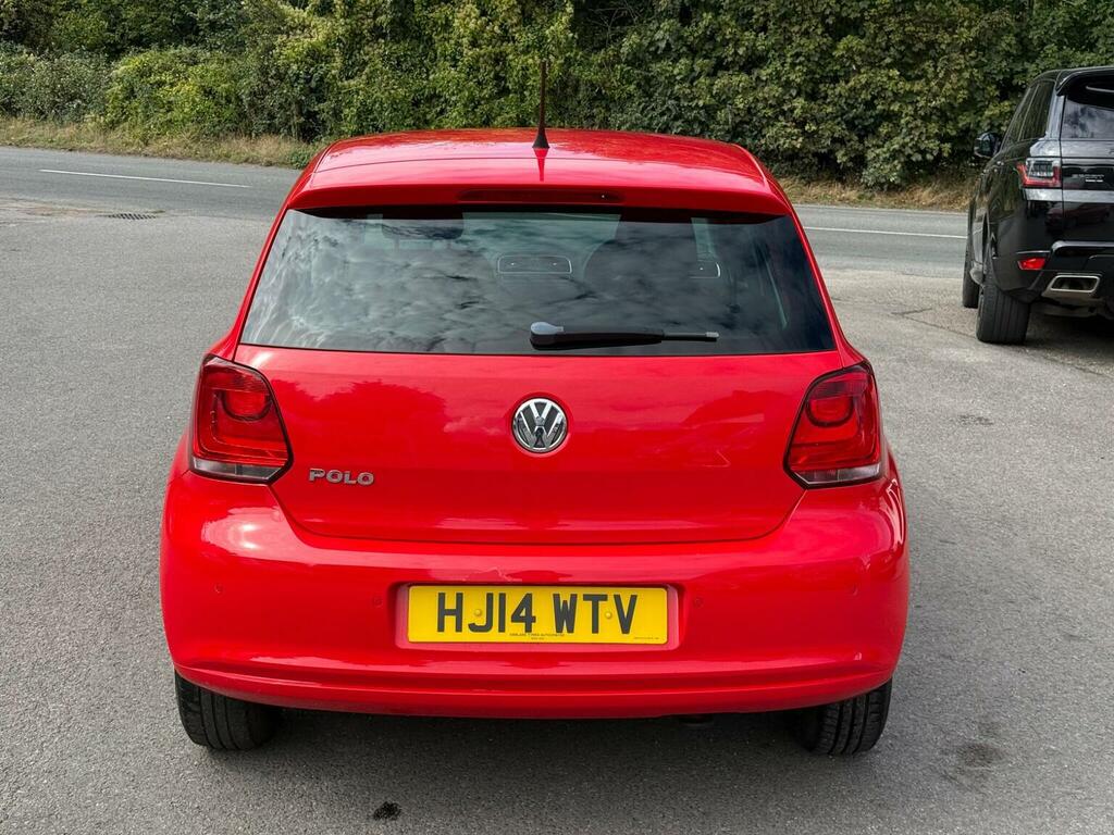 Volkswagen Polo 1.2 Match Edition Euro 5 Red #6