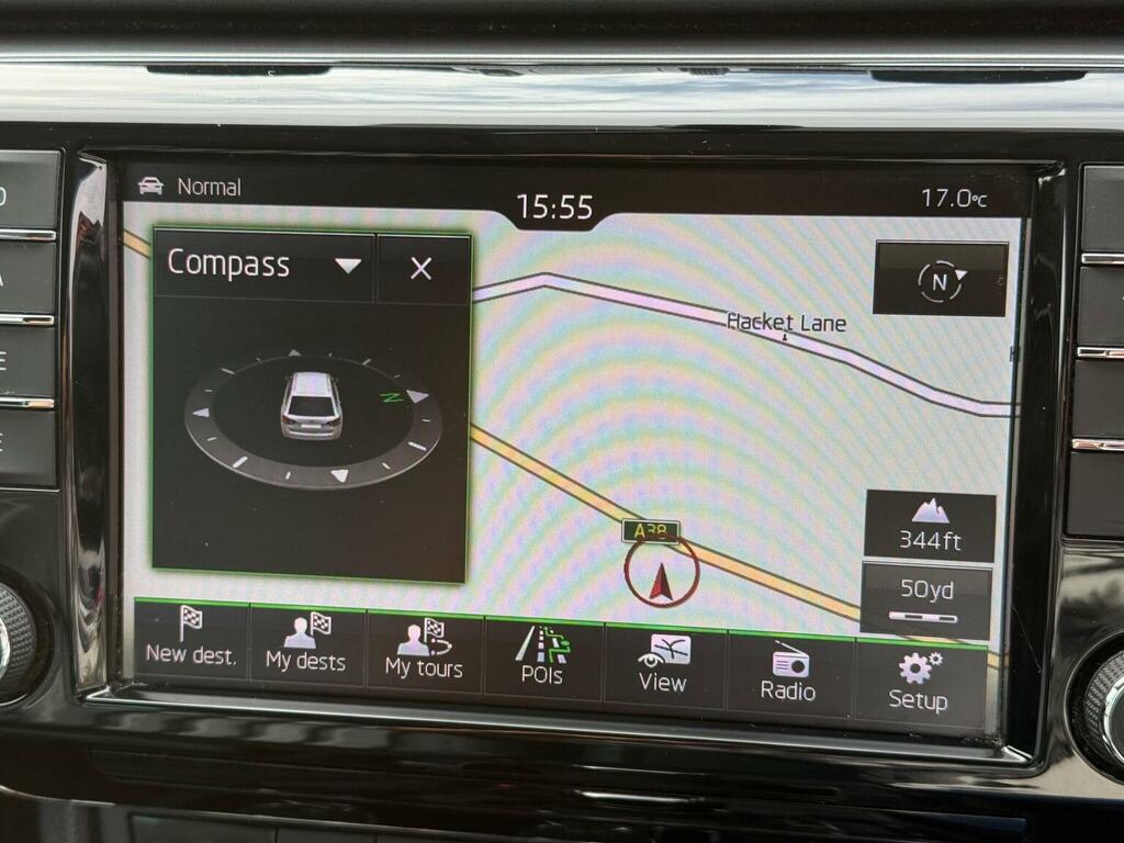 Skoda Superb White #8