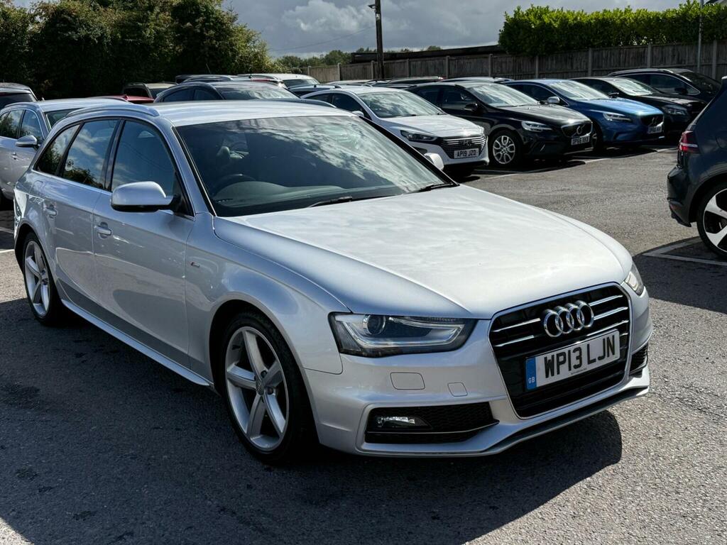 Audi A4 Avant 2.0 Tdi S Line Multitronic Euro 5 Ss Silver