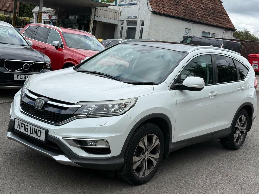 Honda Cr-V 1.6 I-dtec Ex 4Wd Euro 6 White #3