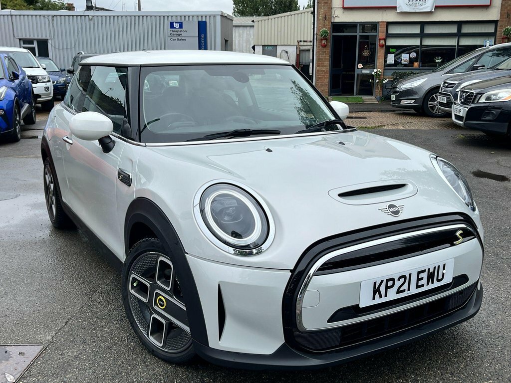 Mini Electric Hatchback Silver