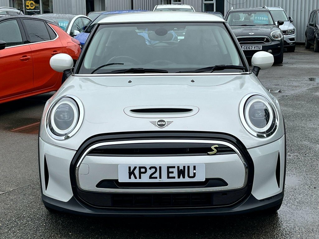 Mini Electric Hatchback Silver #2