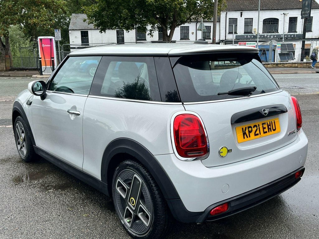Mini Electric Hatchback Silver #6