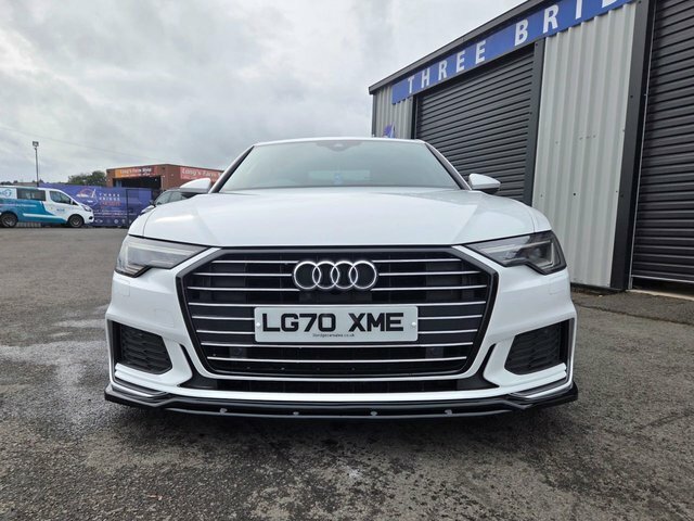 Audi A6 Saloon 2.0 Tdi 40 S Line Saloon S Tronic Euro White #3