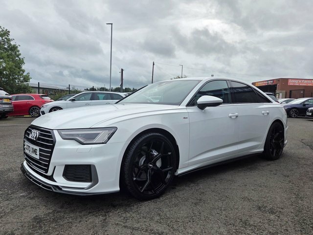 Audi A6 Saloon 2.0 Tdi 40 S Line Saloon S Tronic Euro White #4