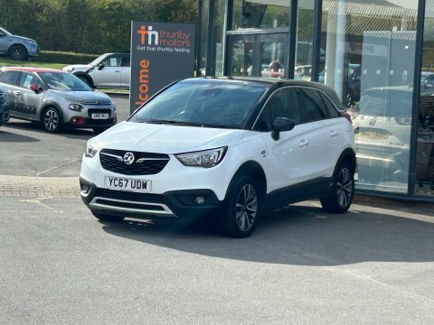 Vauxhall Crossland X Hatchback White #3