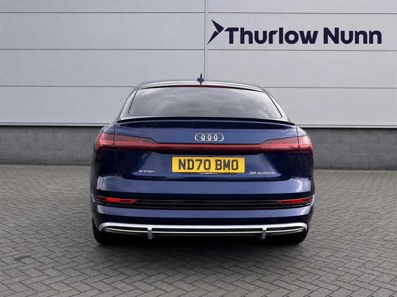 Audi E-Tron S E-tron Sportback 55 S Line Quattro Blue #7