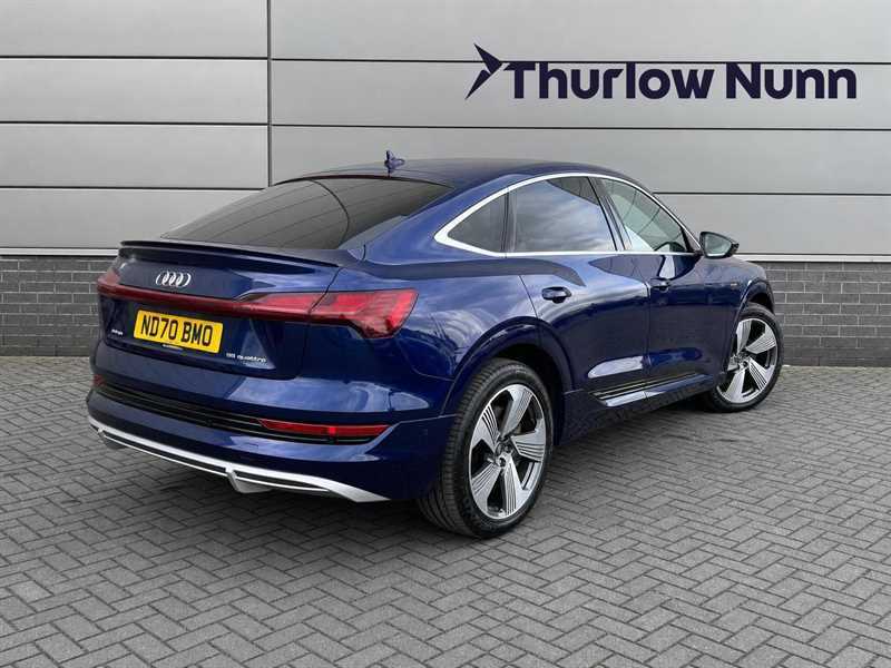 Audi E-Tron S E-tron Sportback 55 S Line Quattro Blue #8