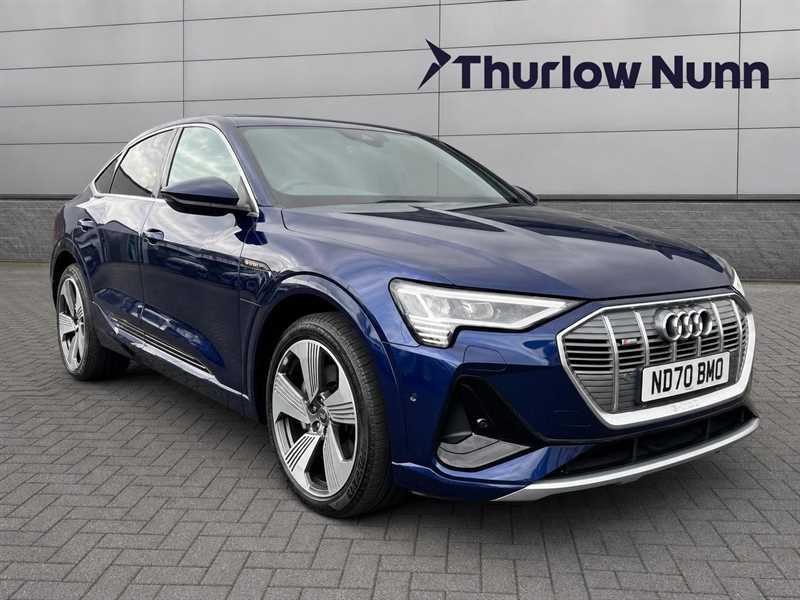 Audi E-Tron S E-tron Sportback 55 S Line Quattro Blue #11