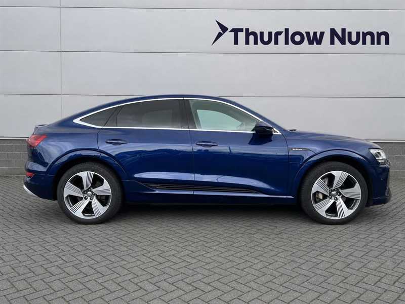 Audi E-Tron S E-tron Sportback 55 S Line Quattro Blue #9