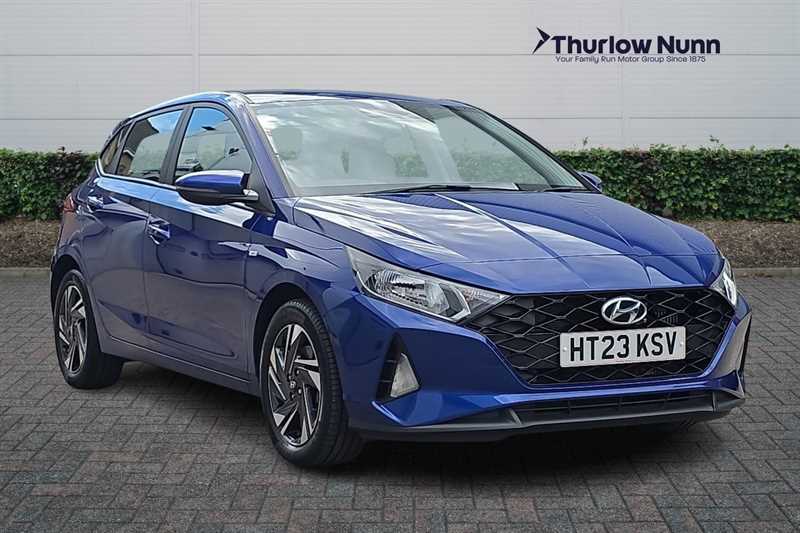Hyundai I20 1.0 T-gdi Mhev Se Connect Hatchback Hyb Blue
