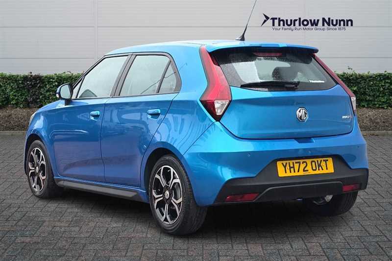 MG MG3 1.5 Vti-tech Exclusive Nav Hatchback Ma YH72OKT Blue #5