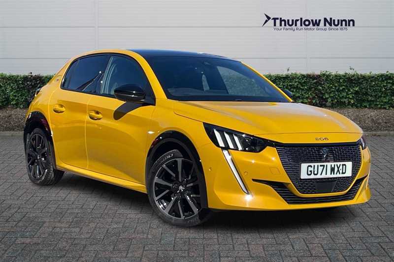Peugeot 208 1.2 Puretech Gt Premium Hatchback Manua Yellow